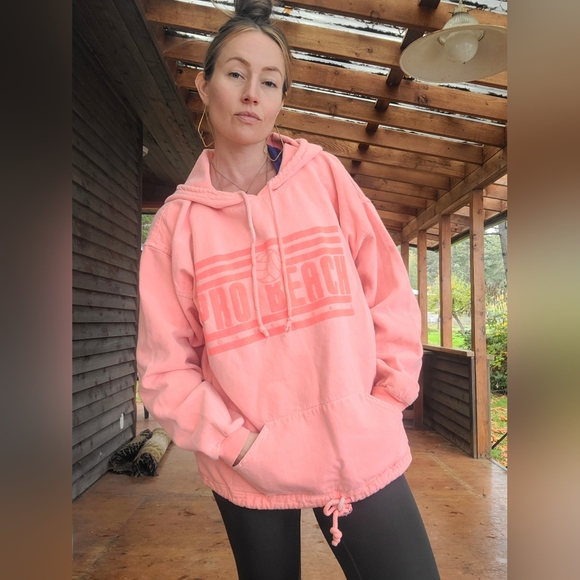 Vintage Other - The Steve Neon Acid Pink Vintage 90s Foot Locker PRO BEACH Oversized One Size